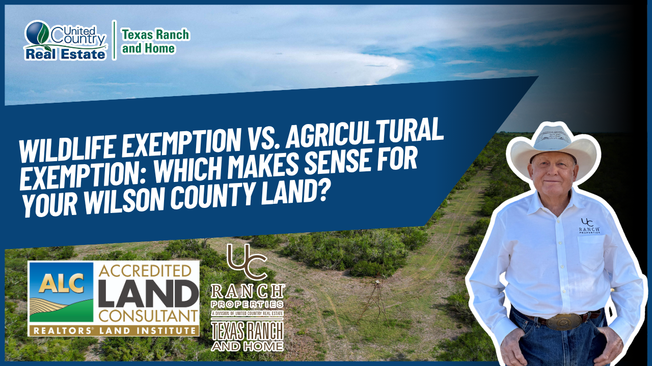 Wildlife Exemption vs. Agricultural Exemption: Which Makes Sense for Your Wilson County Land?